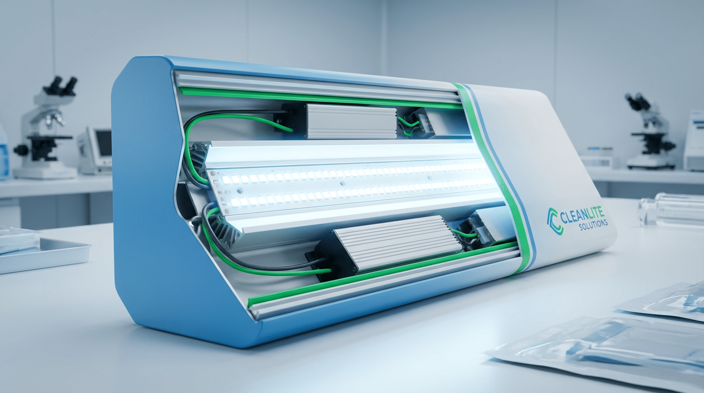 יתרונות תאורת LED בחדרים נקיים - חיסכון באנרגיה ותחזוקה מופחתת