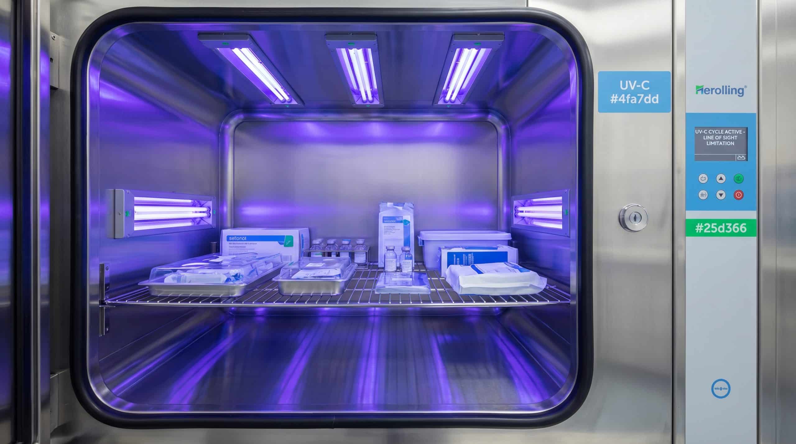 יעילות UV-C בתאי העברה לחדרים נקיים - מה המחקר אומר